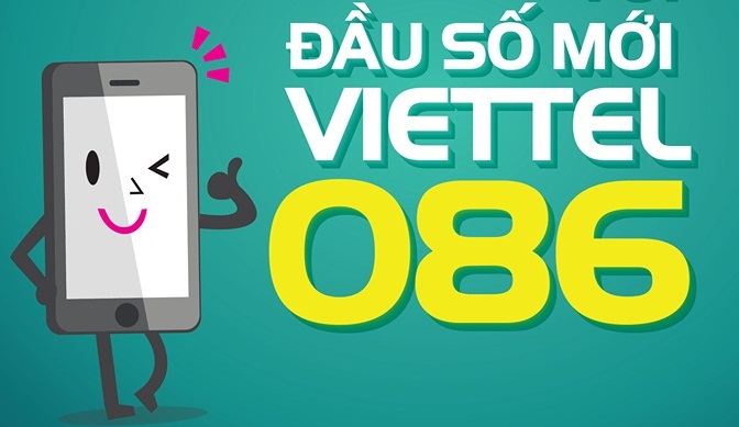 Địa chỉ bán sim số đẹp đầu số mới 086 Viettel giá rẻ