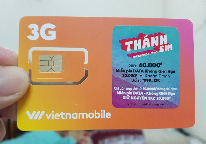 Vietnamobile thay đổi cách tính thời hạn sử dụng sim