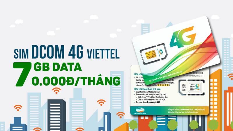 Sim khuyến mãi Viettel chất lượng