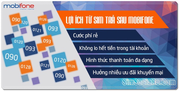 Sim mobifone trả sau có rất nhiều ưu đãi